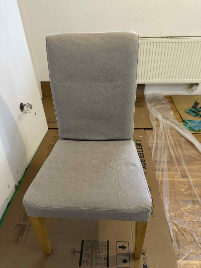 6x židle IKEA + 2sady potahů