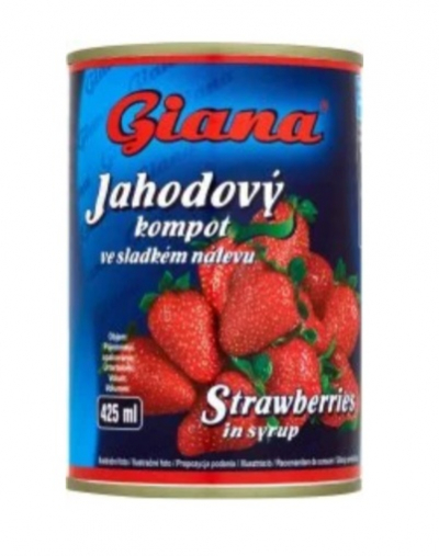 Kompot jahodový