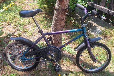 Jízdní kolo dětské - staré, nutná repase