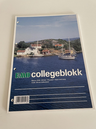 Blok - formát A4 - linkovaný
