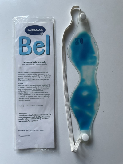 Gelová maska relaxační - nepoužívaná