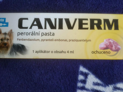 Caniverm pro zvířata, objem 2 ml