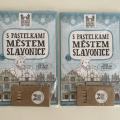 Omalovánky Slavonice + pastelky - 2 sady - NOVÉ