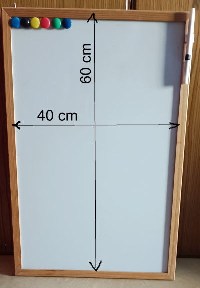 magnetická tabule 2