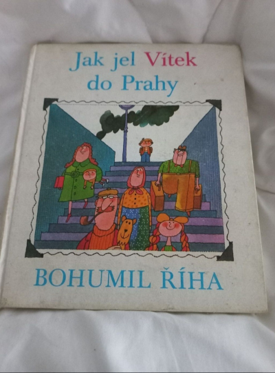 Knížka Jak jel Vítek do Prahy