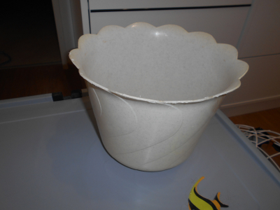 Plastový kryt na květináč 25 cm
