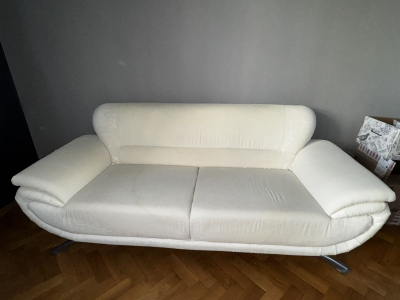 Gauč, pohovka sedák ze studené pěny, odrolená koženka