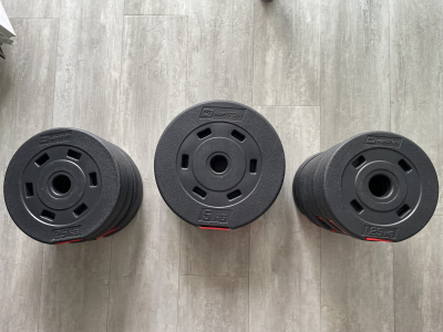 Set kotoučů na cvičení - 30kg