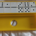 Domino bílé s krabičkou