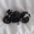 Černá motorka