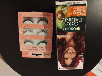 Barva vlasy + řasy