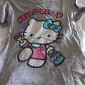 Tričko Šedé Hello Kitty
