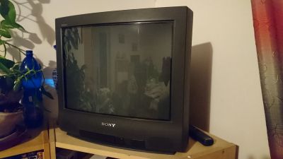 Televize Sony kv21m1k a DVD přehrávač
