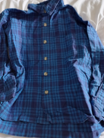 Košile modrá vel. 104