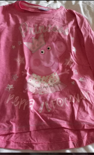 Tričko dl.rukav Pepa Pig vel.116-122