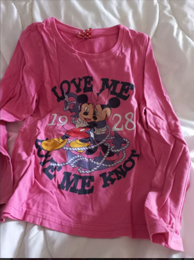 Tričko Mickey a Minnie vel.116