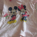 Krásné dívčí tričko Mickey a Minnie vel.98