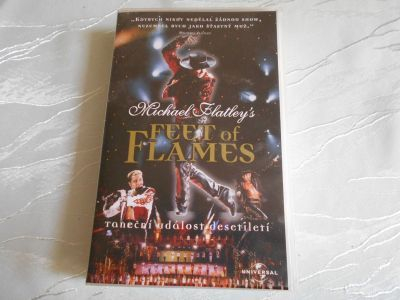 Videokazeta orig. Feet of Flames-Michael Flatley -