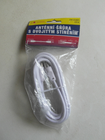 Anténní šňůra 2.5 m