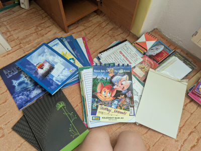 Bloky a sešity