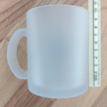 Reklamní hrnek z mléčného skla - nový, výška 10cm
