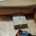 retro manželská postel s nočními stolky - daruji