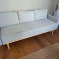Pohovka IKEA rozkládací šedá Gunnared
