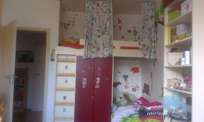 Palandy pro děti, 190 cm, do rohu
