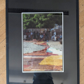 Čtyři zasklené fotografie