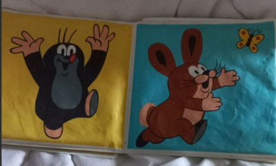 Krteček a jeho kamarádi. Omyvatelná knížečka