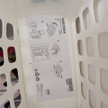 organizer z Ikea na zeď