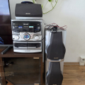 Hifi věž s příslušenstvím
