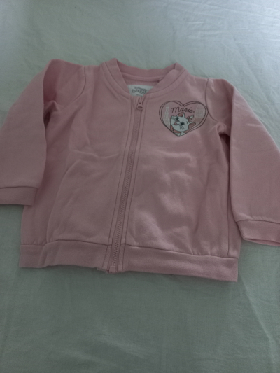Růžová Mikina Disney vel.74/80