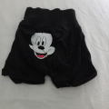 Černé kraťasy Mickey vel.74