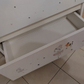 Šatní skříň se 3 šuplíky - s baletkami