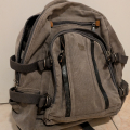 Plátěný batoh Troop London TRP0257, 25 l, na notebook