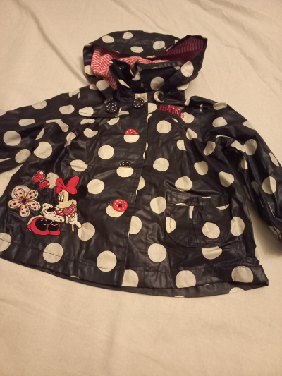 Kabátek do deště Minnie 12-18m