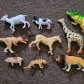 Figurky - zvířátka a dinosauři
