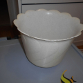 Plastový kryt na květináč 25 cm.