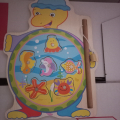 Hračka s prutem a magnet.  Lovení moř.tvorů