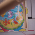 Hračka s prutem a magnet.  Lovení moř.tvorů