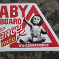 1x samolepka baby