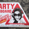 1x nálepka Party