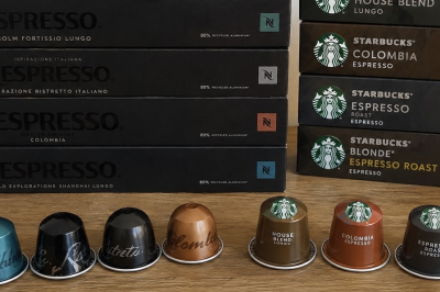 Kapsle Nespresso a Starbucks