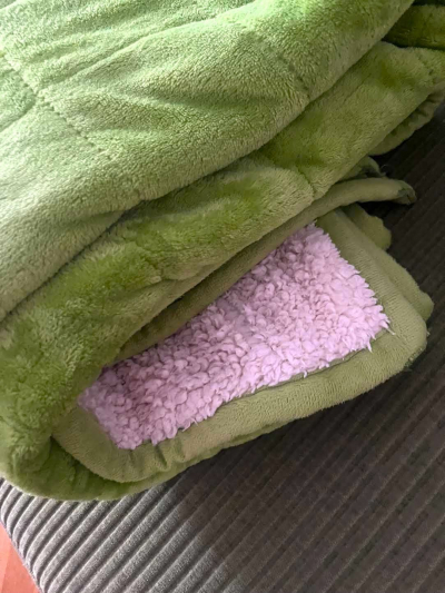 Deka ovečka jasně zelená