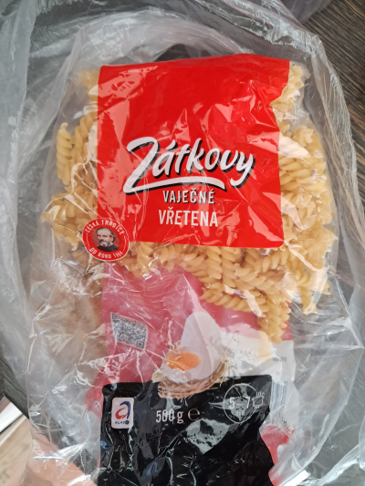 Zátkovy těstoviny, vrtule