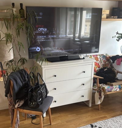 Komoda biela ikea - mam ju 1 rok