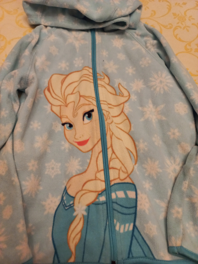 Mikina 122/128 Elsa Ledové království
