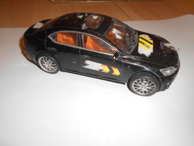 Auto černé