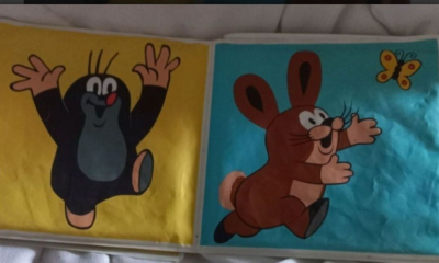 Krteček a jeho kamarádi. Omyvatelná knížečka